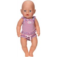 Baby Born Spodní prádlo na ramínku - Fialová 2