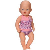 Baby Born Spodní prádlo na ramínku - Růžovo-fialová 2