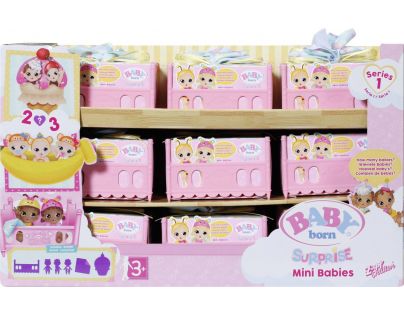 Baby Born Surprise MiniMiminka ze zahrádky PDQ 9 druhů