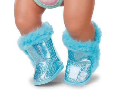 BABY born Třpytivé boty 43 cm modré