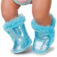 BABY born Třpytivé boty 43 cm modré 2