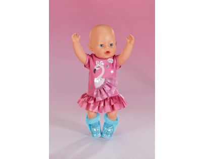 BABY born Třpytivé boty 43 cm modré