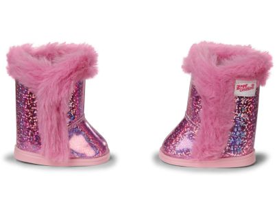 BABY born Třpytivé boty 43 cm růžové