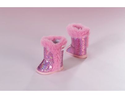 BABY born Třpytivé boty 43 cm růžové