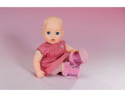 BABY born Třpytivé boty 43 cm růžové