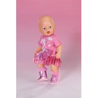 BABY born Třpytivé boty 43 cm růžové 5