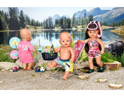 Baby Born Víkendová souprava na rybaření - Poškozený obal