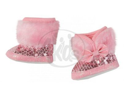 Baby Born Zimní boty - Růžová