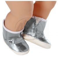 Baby Born Zimní boty - Stříbrná 2