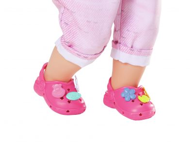 BABY born® Gumové sandálky Tmavě růžové