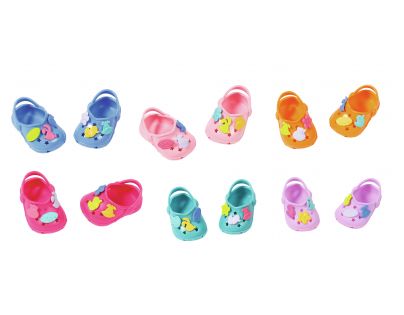 BABY born® Gumové sandálky Tmavě růžové