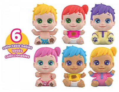 Baby Buppies miminko Holka červené vlasy jídlo