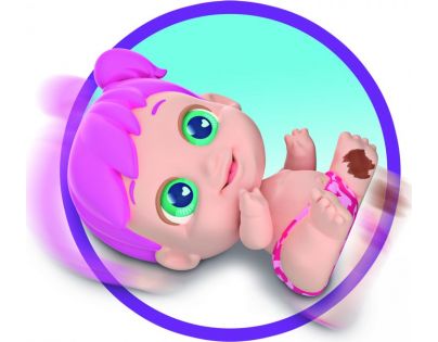 Baby Buppies miminko Holka červené vlasy jídlo