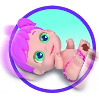 Baby Buppies miminko Kluk modré vlasy jídlo 6