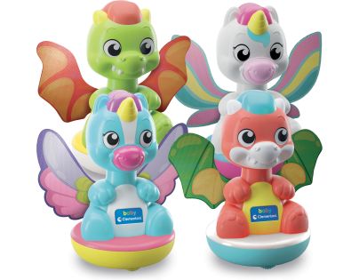 Baby Clementoni Točící se Jednorožec - Drak