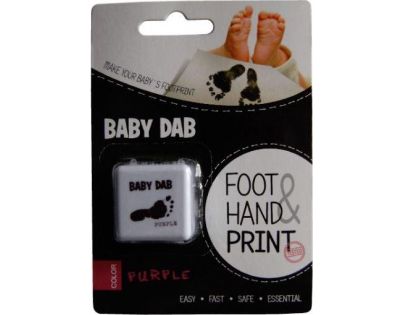 Baby Dab Barva na dětské otisky fialová