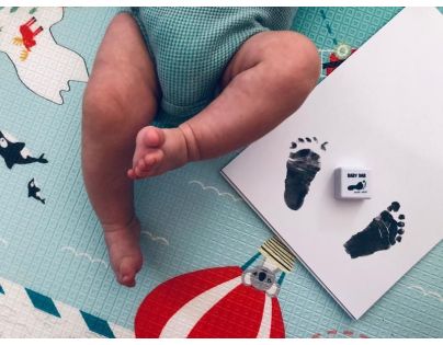 Baby Dab Barva na dětské otisky fialová
