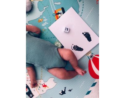 Baby Dab Barva na dětské otisky fialová