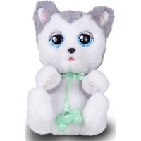 Baby Paws plyšové štěňátko bílošedé