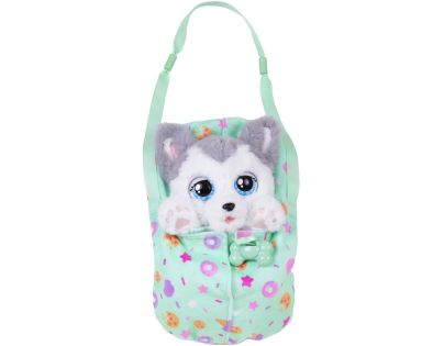 Baby Paws plyšové štěňátko bílošedé