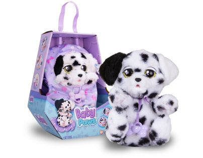 Baby Paws plyšové štěňátko puntíkované