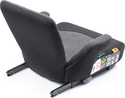 BabyAuto DOKA iFIX 125-150, podsedák se sklopnými zády, black grey flame