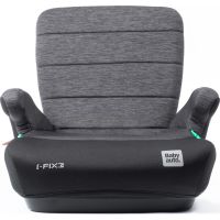 BabyAuto DOKA iFIX 125-150, podsedák se sklopnými zády, black grey flame 3