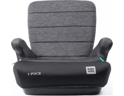 BabyAuto DOKA iFIX 125-150, podsedák se sklopnými zády, black grey flame