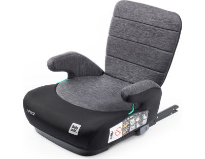 BabyAuto DOKA iFIX 125-150, podsedák se sklopnými zády, black grey flame