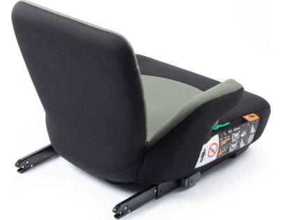 BabyAuto DOKA iFIX 125-150, podsedák se sklopnými zády, black olive green