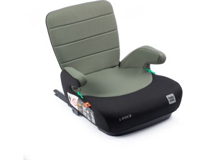 BabyAuto DOKA iFIX 125-150, podsedák se sklopnými zády, black olive green