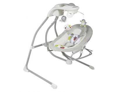 BabyGo houpačka Hugly Grey