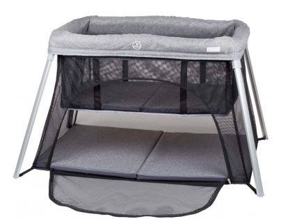 BabyGo postýlka Dreams II Grey