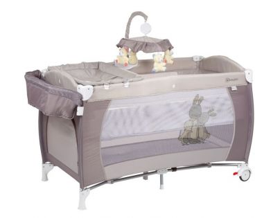 BabyGo postýlka Sleeper Deluxe Beige