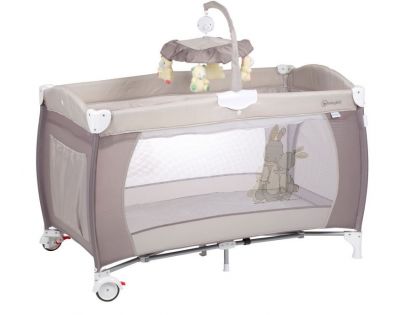 BabyGo postýlka Sleeper Deluxe Beige