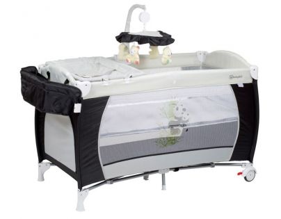 BabyGo postýlka Sleeper Deluxe Black