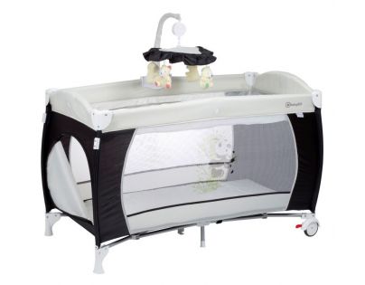 BabyGo postýlka Sleeper Deluxe Black