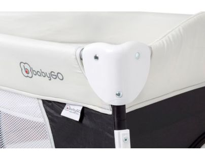 BabyGo postýlka Sleeper Deluxe Black