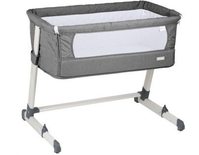 BabyGo postýlka Together Grey