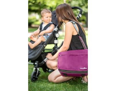 Babymoov Přebalovací taška Messenger Bag Hibiscus