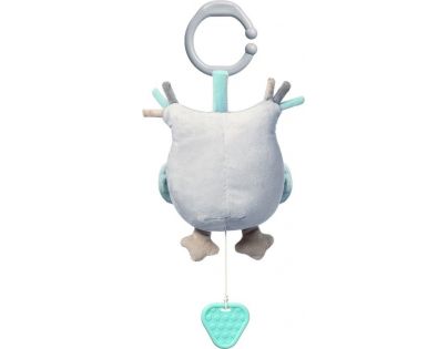 BabyOno Hračka hudební na C kroužku sova Sofia 21 cm