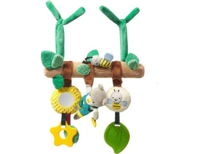 BabyOno Hračka na zavěšení Zahradník Teddy 22 cm