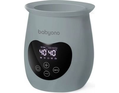 BabyOno Ohřívač a sterilizátor digitální Honey šedý
