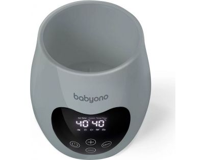 BabyOno Ohřívač a sterilizátor digitální Honey šedý