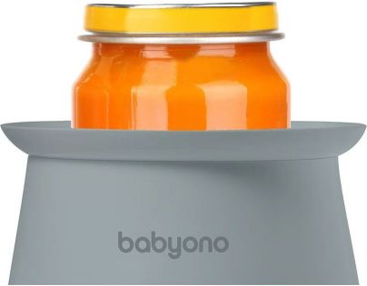 BabyOno Ohřívač a sterilizátor digitální Honey šedý