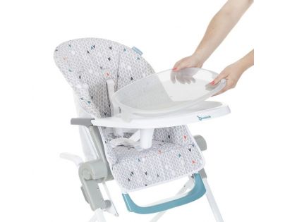 Badabulle jídelní židlička Compact Chair Grey