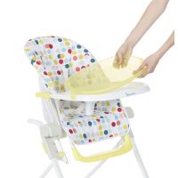 Badabulle jídelní židlička Compact Chair Yellow 4