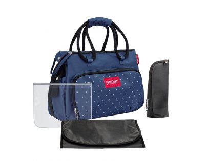 Badabulle přebalovací taška Boho Dark BLue