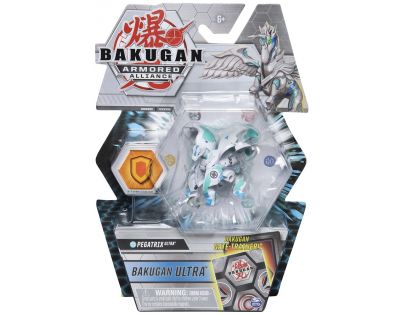 Bakugan Battle Planet Armored Alliance Pegatrix Ultra bílá