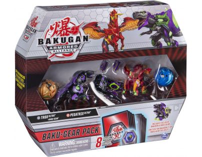 Bakugan bojovníci a speciální přídavná výstroj s2 Trox a Pegatrix